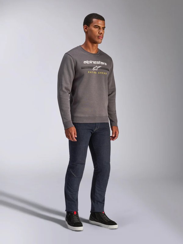 Alpinestars Fleece Bettern Crew Grå