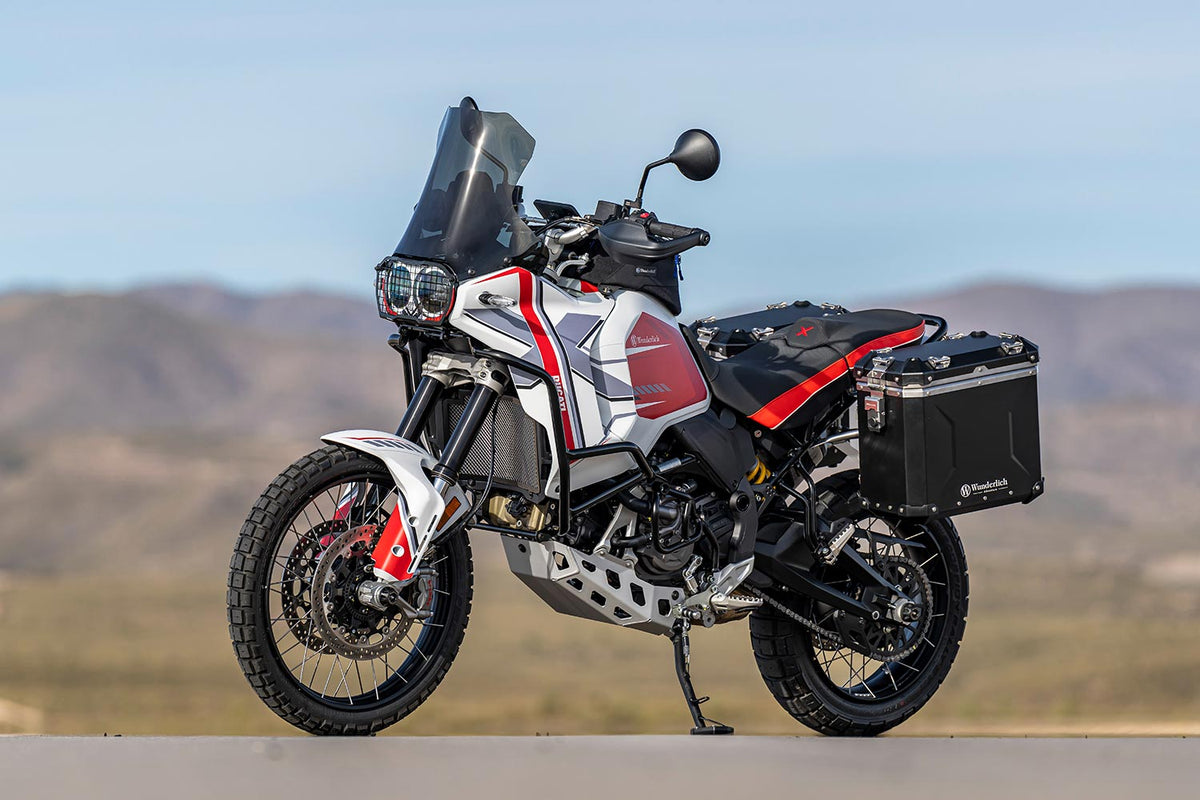 Wunderlich förarsadel AKTIVKOMFORT DesertX X-design hög svart-röd