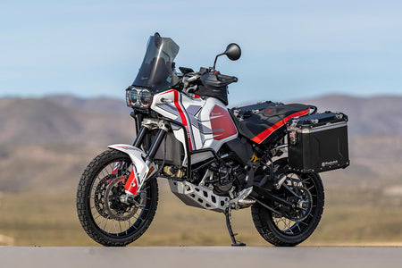 Wunderlich förarsadel AKTIVKOMFORT DesertX X-design hög svart-röd