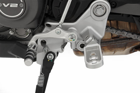 Wunderlich fotpinnssats ERGO-COMFORT lägre silver