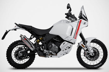 ZARD Sabbia slip-on 2-1 ljuddämpare med kolfiberkåpa Ducati DesertX