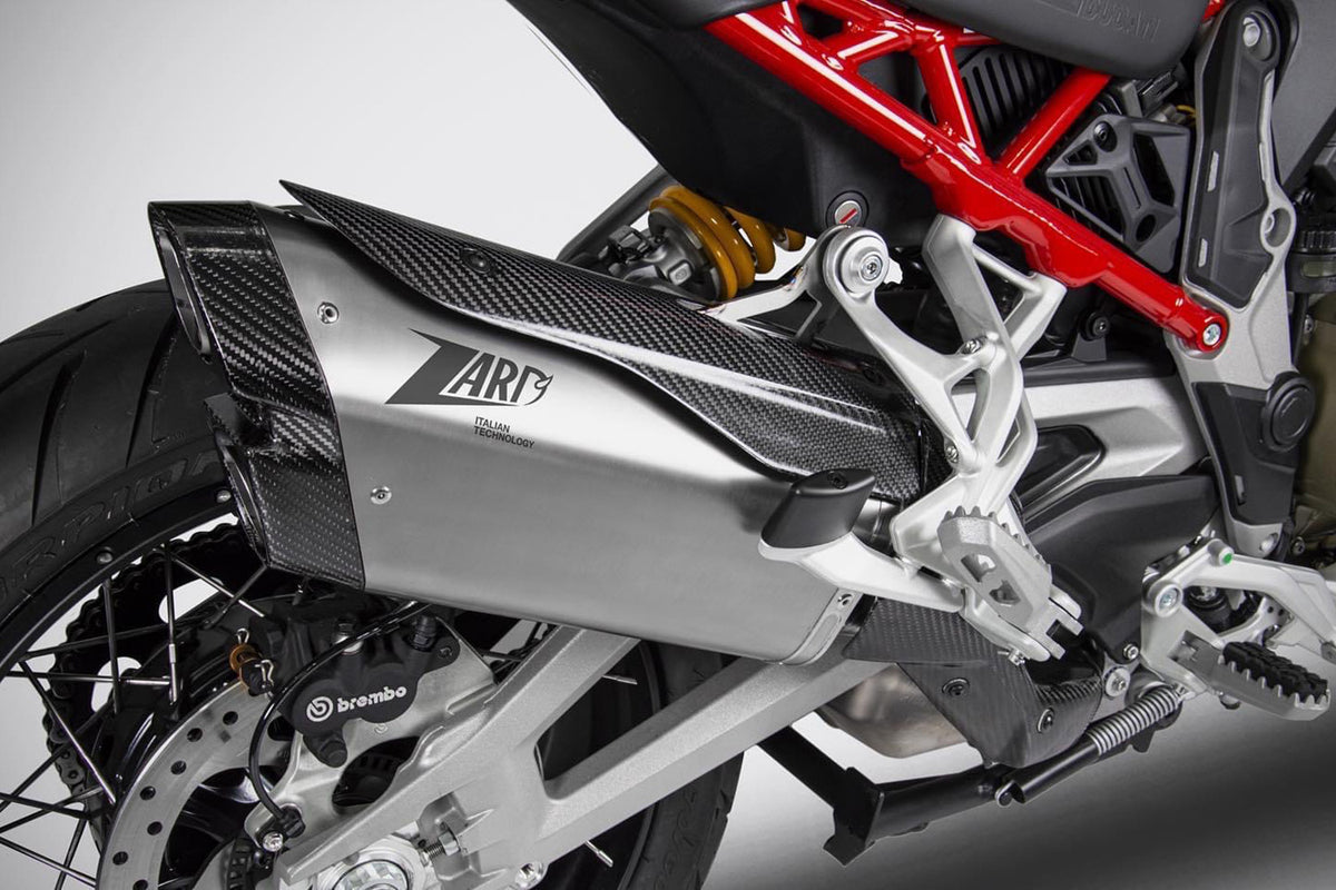 ZARD slip-on 4-1 ljuddämpare titan Ducati Multistrada V4|S