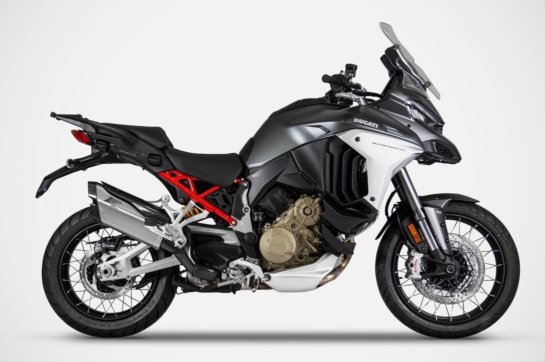 ZARD slip-on 4-1 ljuddämpare titan Ducati Multistrada V4|S