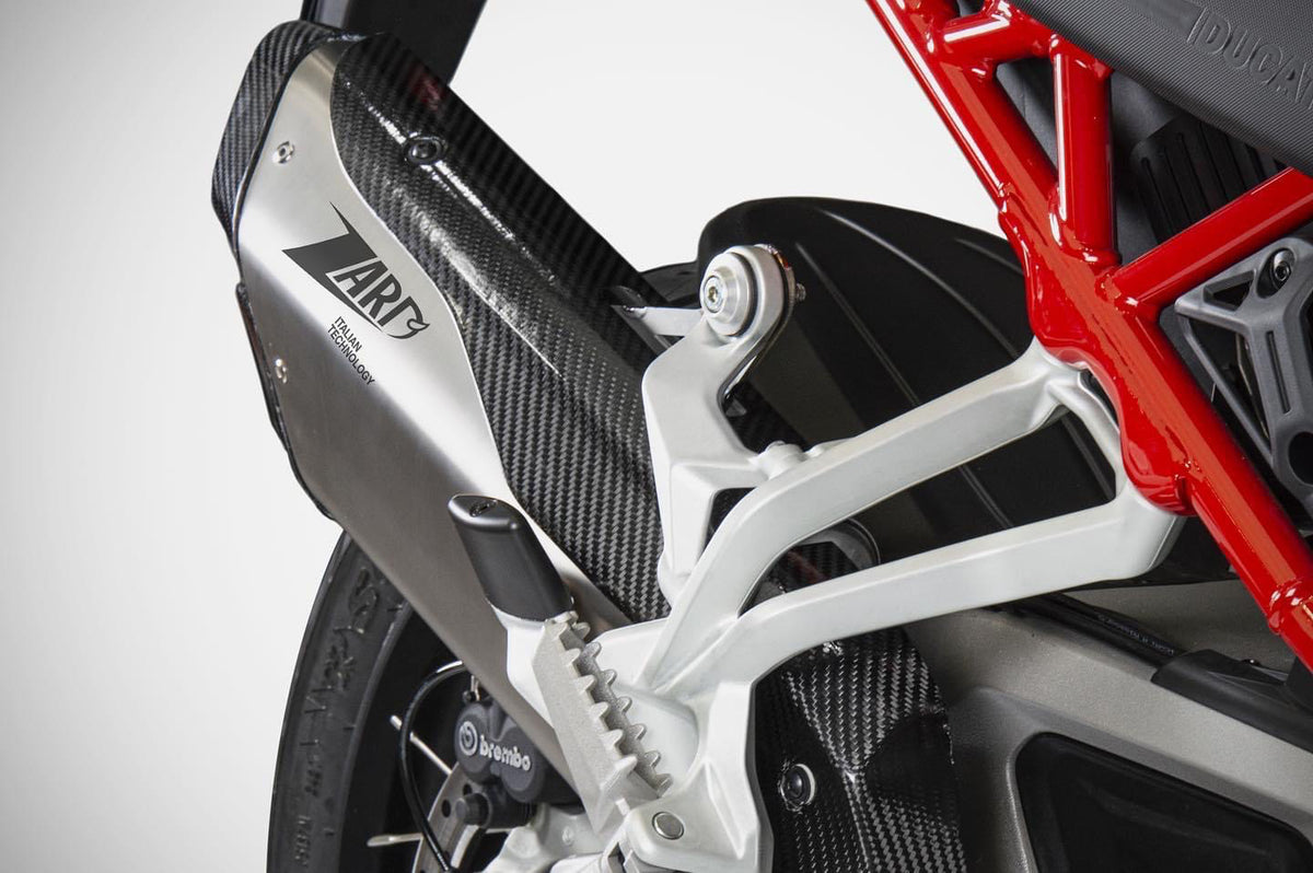 ZARD slip-on 4-1 ljuddämpare titan Ducati Multistrada V4|S