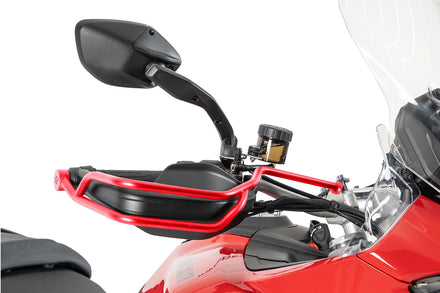 Hepco & Becker handtagsskydd Ducati Multistrada V2 / S röd