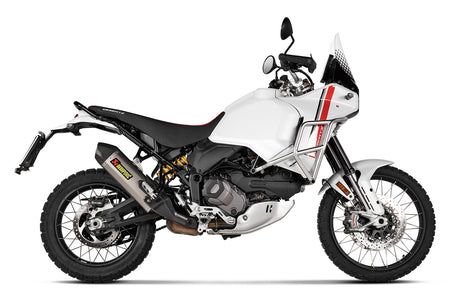 Akrapovič Slip-On avgassystem titan-silver DesertX (Discovery)