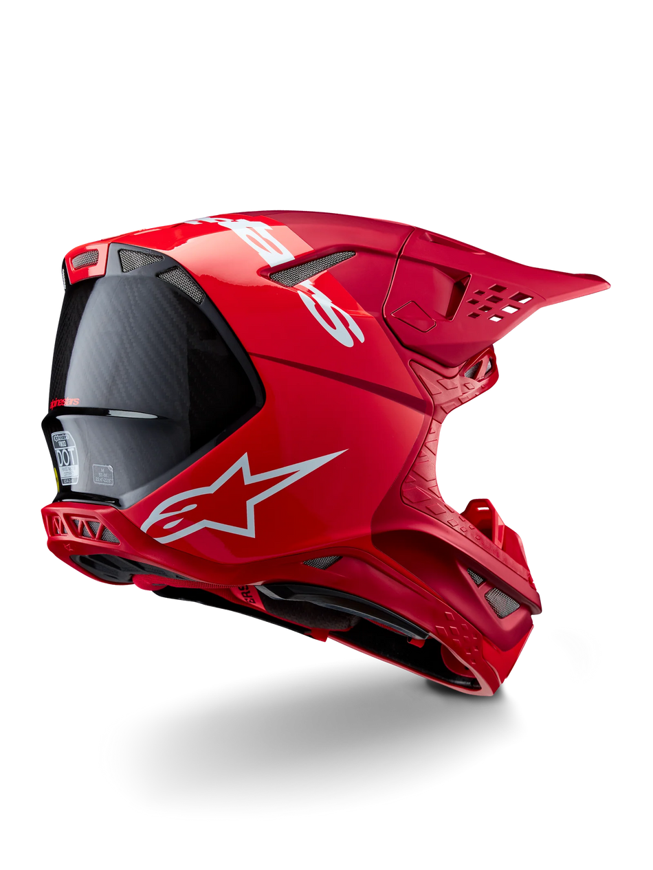 Alpinestars Supertech M10 Flood Röd Carbon