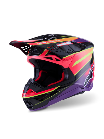 Alpinestars Supertech M10 ERA Rosa/Violet/Gul