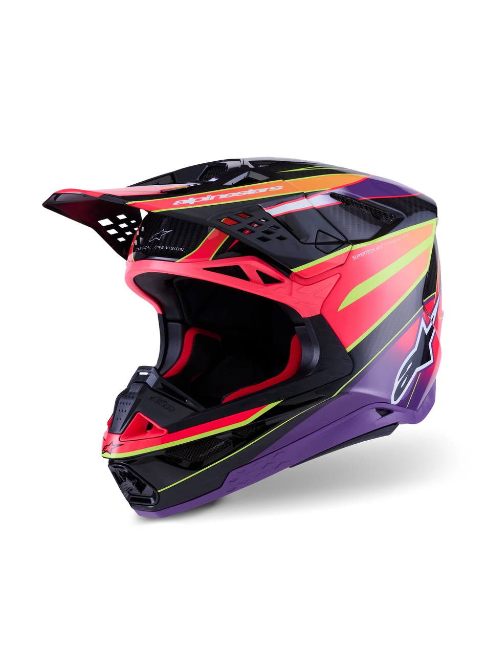Alpinestars Supertech M10 ERA Rosa/Violet/Gul