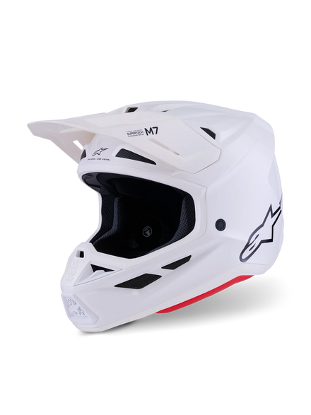 Alpinestars S-M7 Crosshjälm - Vit