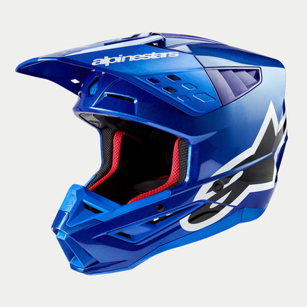 Alpinestars SM5 Crosshjälm - Corp Blå