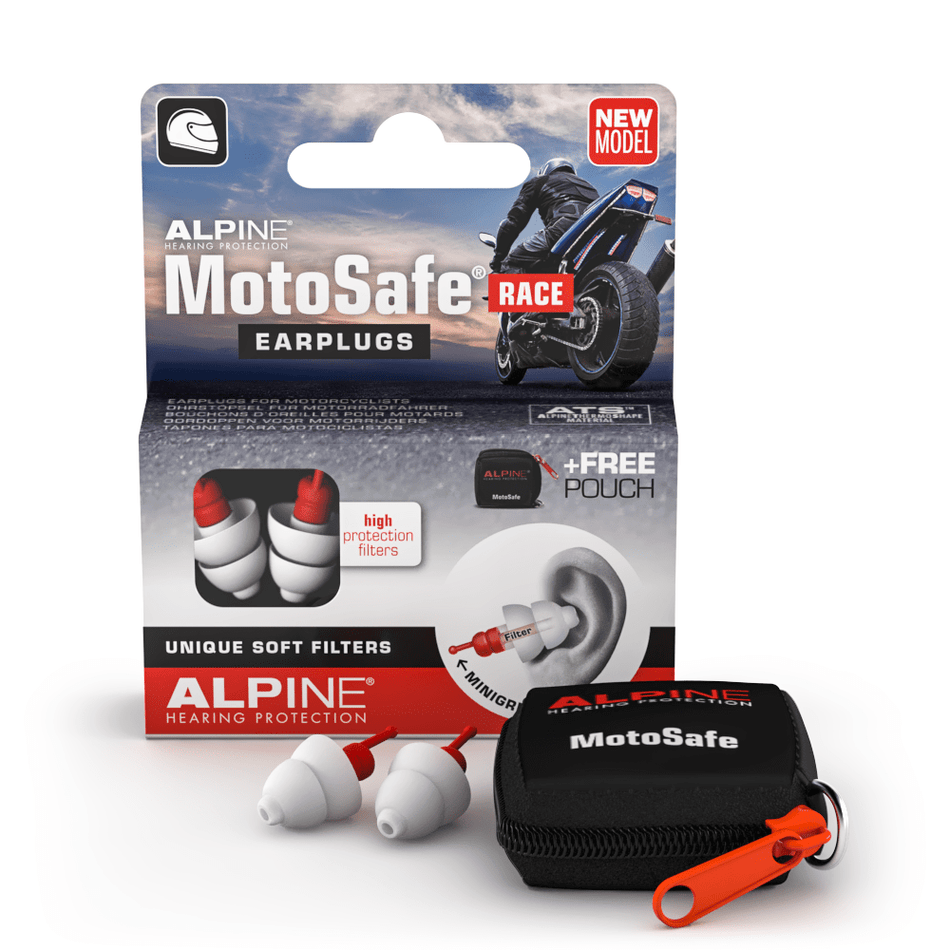 Alpine MotoSafe Race öronproppar