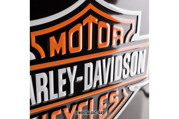 Plåtskylt Harley-Davidson Parking Only 30 x 40 cm - Nostalgic Art