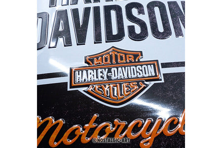 Plåtskylt Harley-Davidson Motorcycles 30 x 40 cm - Nostalgic Art