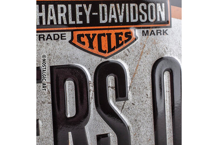 Plåtskylt Harley Davidson Riders Only 20 x 10 cm - Nostalgic-Art