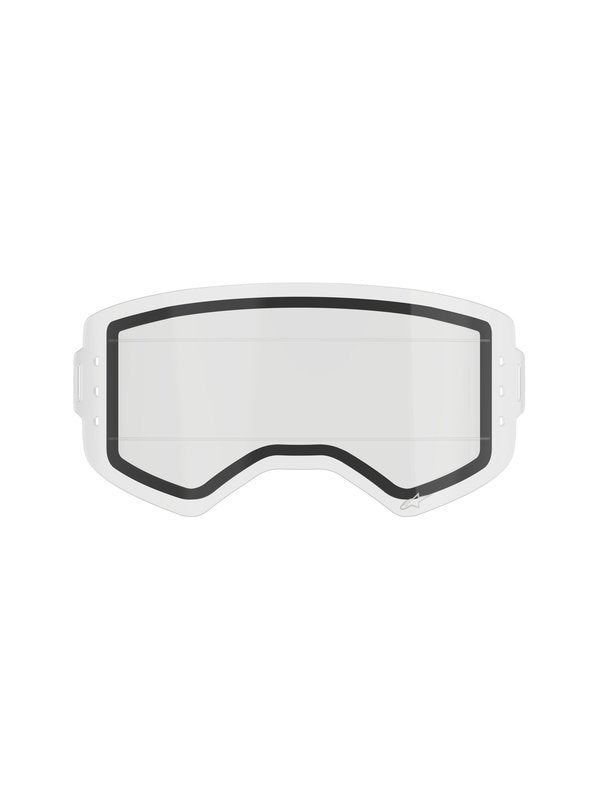 Alpinestars Supertech DOUBLE PANE ROLL OFF Klart