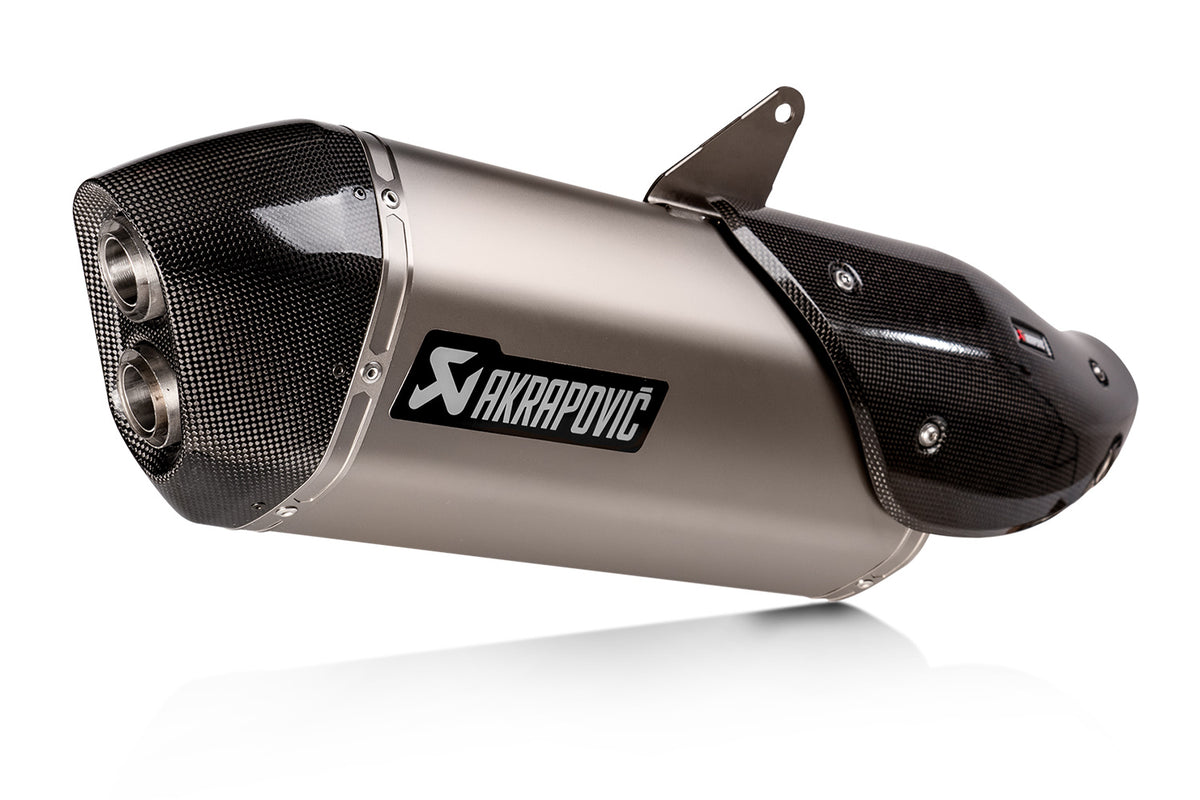 Akrapovič Slip-On avgassystem titan-silver Pan America 1250 (Special)
