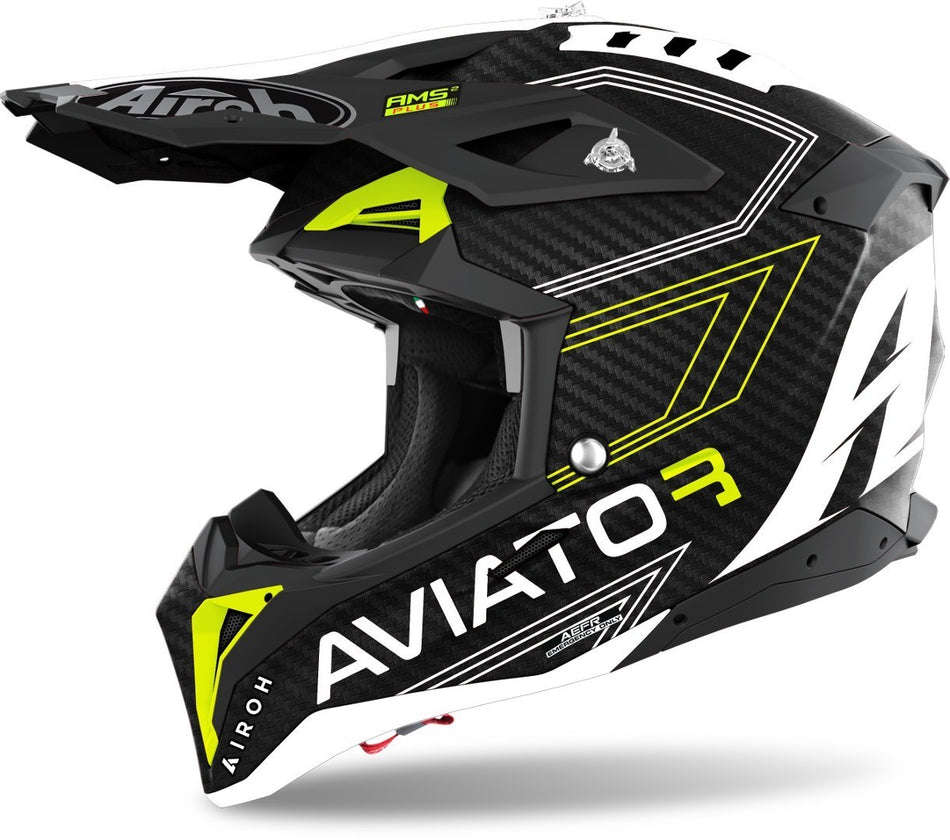 Aviator 3 Primal Carbon 3K gul matt S