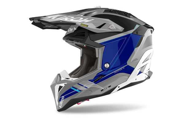 Airoh Hjälm Aviator 3 Saber blå XL