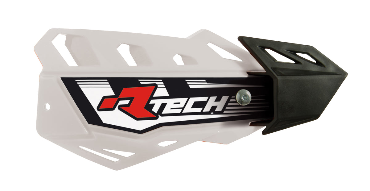 Rtech Handskydd FLX inkl universal fäste Vit