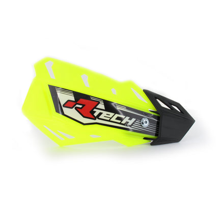 Rtech Handskydd FLX inkl universal fäste Neongul
