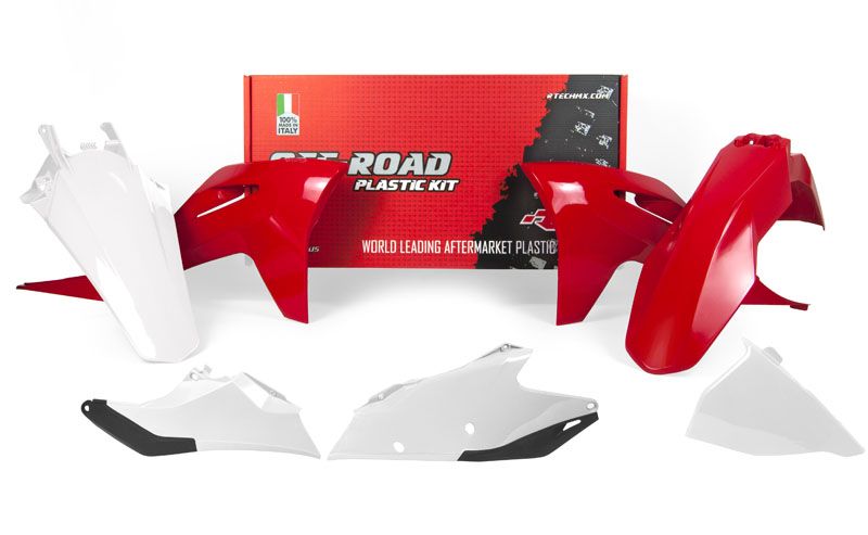 Rtech Plastkit Vit/Röd – GasGas