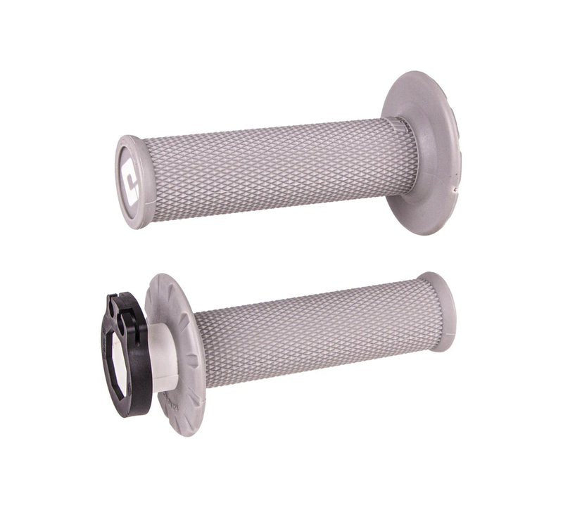 ODI No-Waffle MX V2 Lock-On Grip Grey Soft