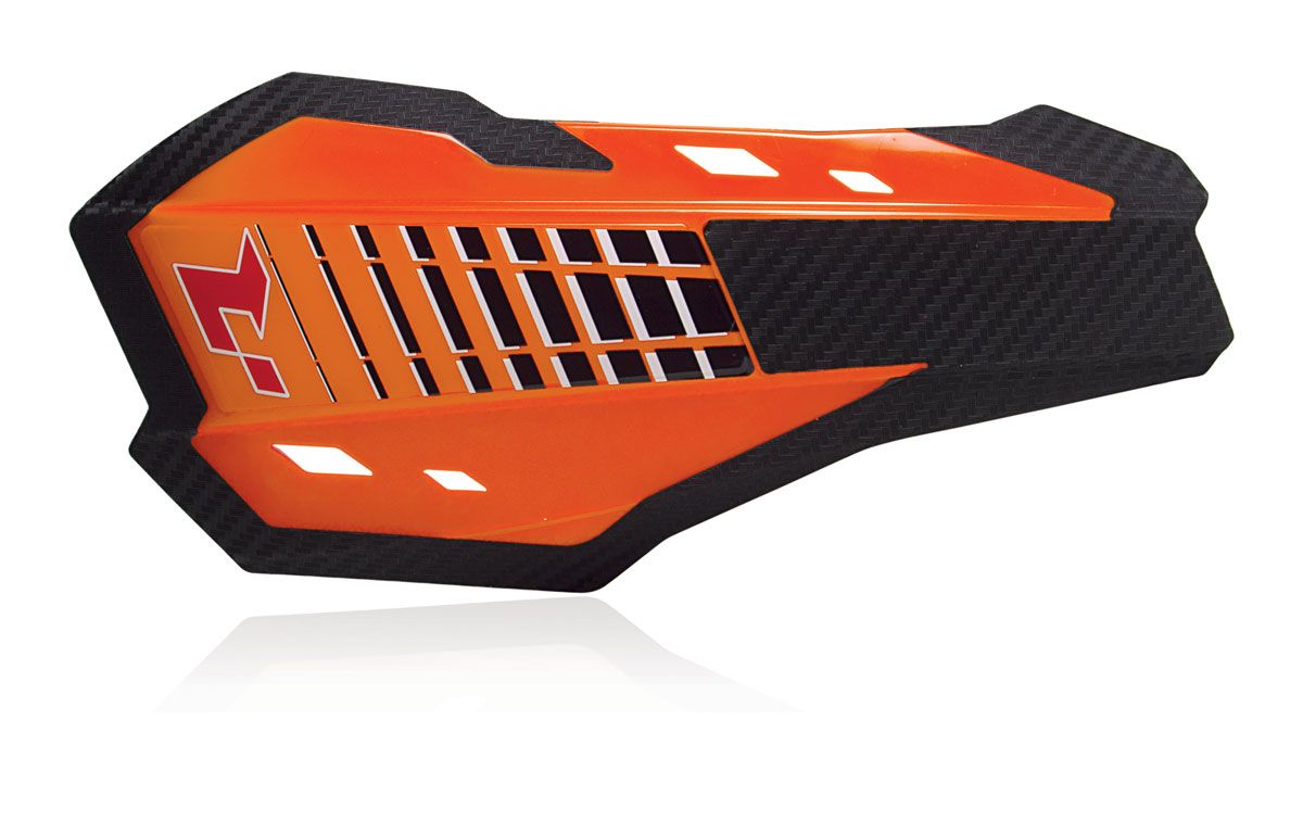 Rtech Handskydd HP2 inkl universal fäste Orange