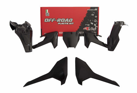 Rtech Plastkit Svart – Husqvarna TC 65