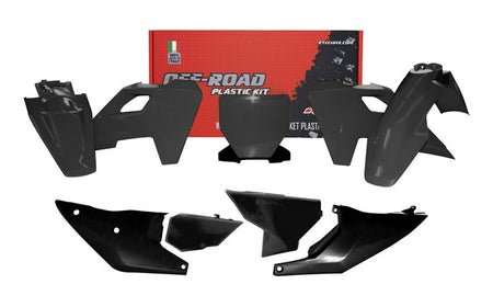 Rtech Plastkit Svart – Husqvarna FC 450, FC 250/TC 250 (HVA079B)
