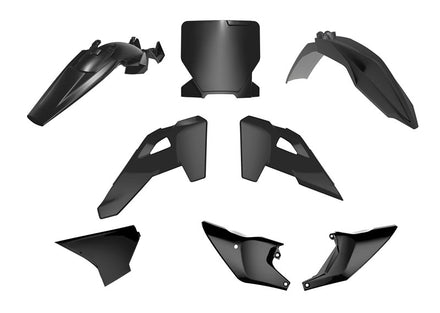 Rtech Plastkit Svart – Husqvarna TC 85