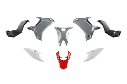 Rtech Plastkit Revolution SVART VIT Grå – Yamaha TÉNÉRÉ 700