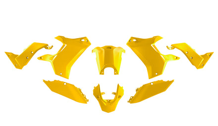 Rtech Plastkit Revolution SVART Gul – Yamaha TÉNÉRÉ 700 (KITT7Y)