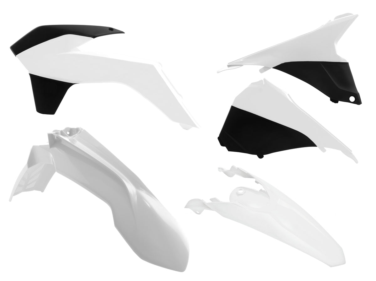 Rtech Plastkit Vit – KTM 450 EXC-F, 250 EXC/250 EXC-F
