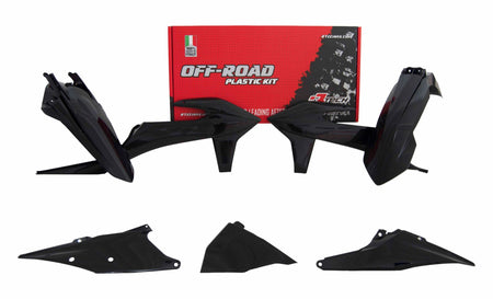 Rtech Plastkit Svart – KTM 450 EXC-F, 250 EXC TPI/150 EXC TPI/300 EXC TPI
