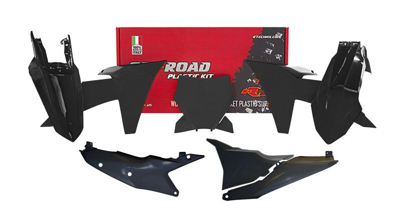 Rtech Plastkit Svart – KTM 450 SX-F, 250 SX/250 SX-F