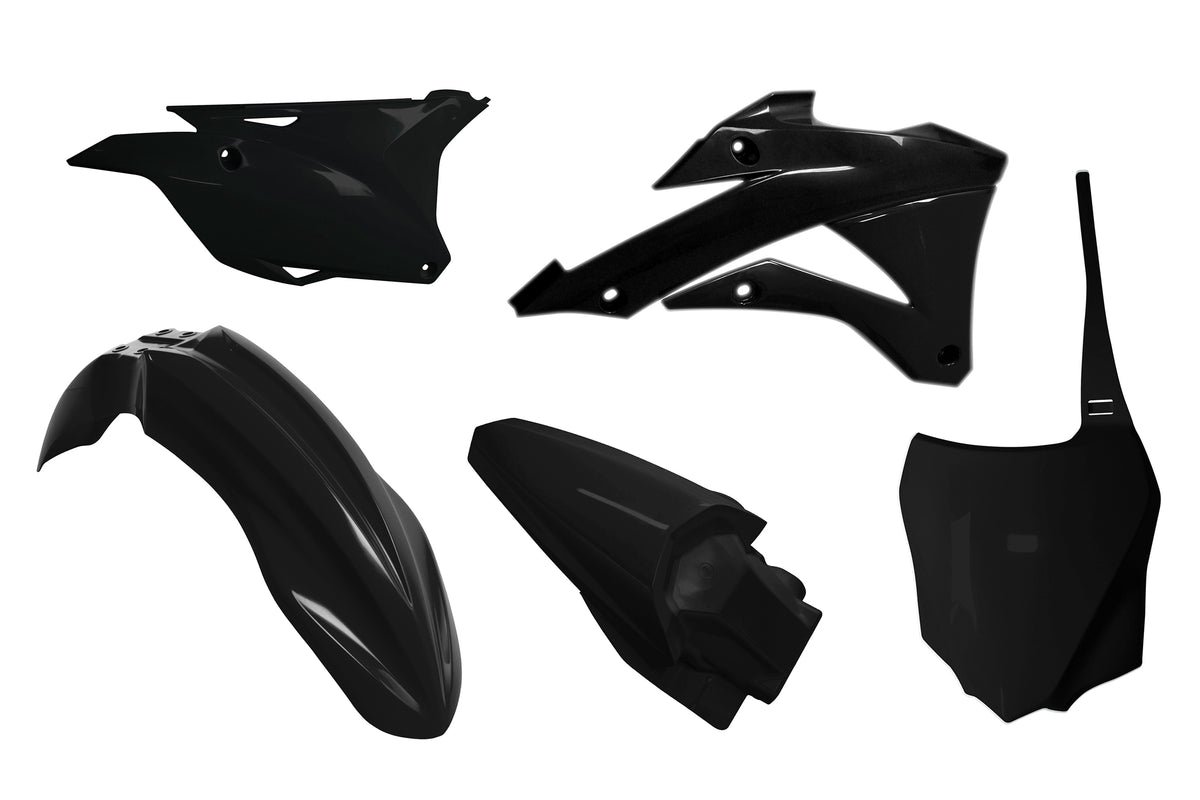 Rtech Plastkit Svart – Kawasaki KX85