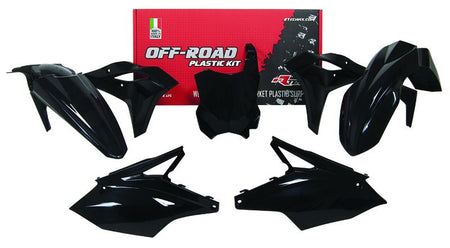 Rtech Plastkit Svart – Kawasaki KX250, KX250F