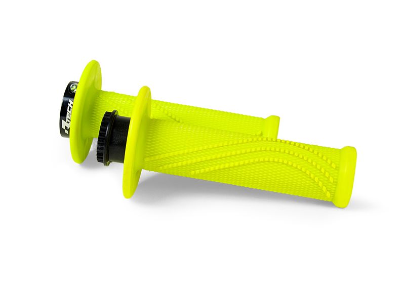 Rtech R20 LOCK-ON GRIPS WAVE Neongul