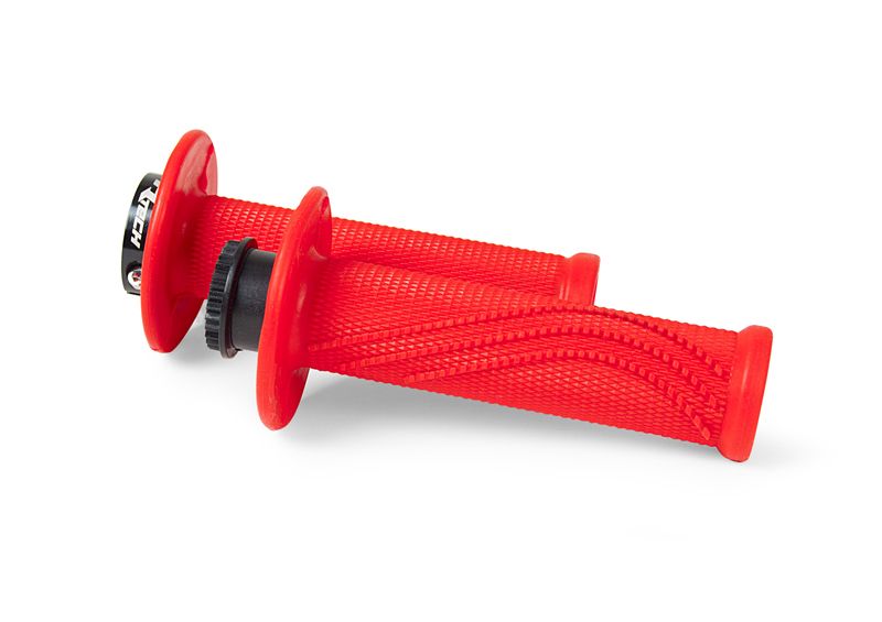 Rtech R20 LOCK-ON GRIPS WAVE Neonröd