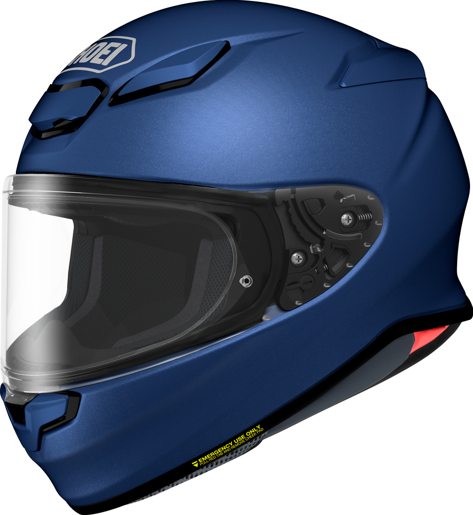 SHOEI NXR2 Mattblå metallic