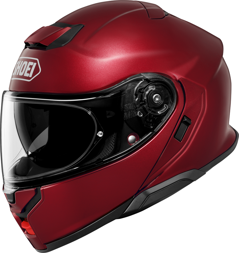 SHOEI Neotec 3 Vinröd