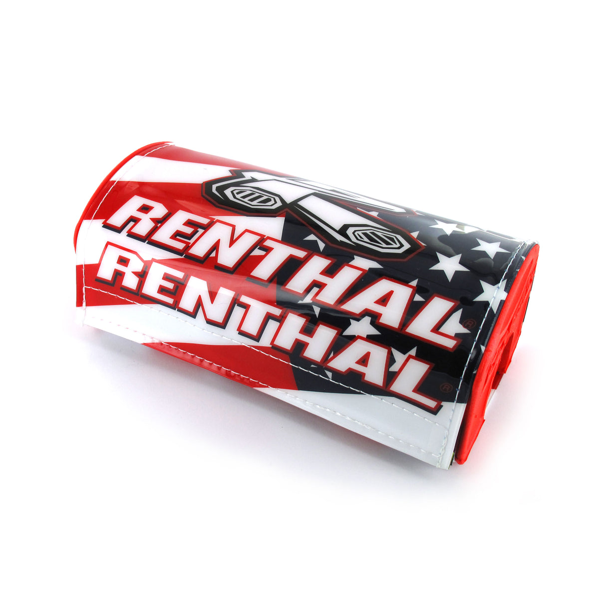 Renthal Fatbar Pad US Flag VIT RÖD Blå
