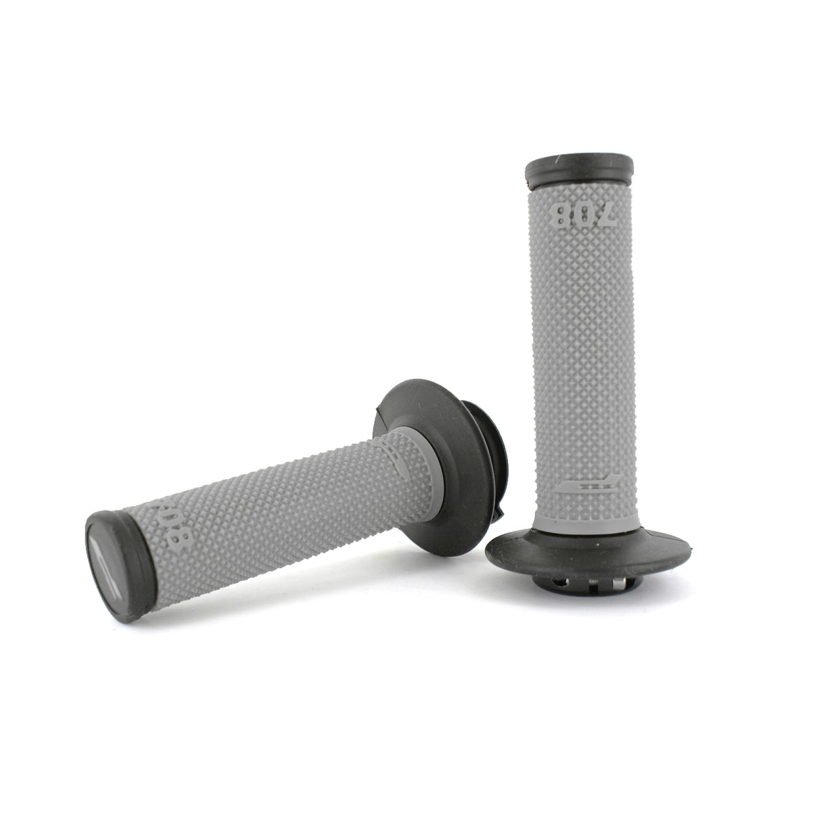 Progrip 708 Dual Density Full Diamond LOCK ON GRIPS Svart/Grå