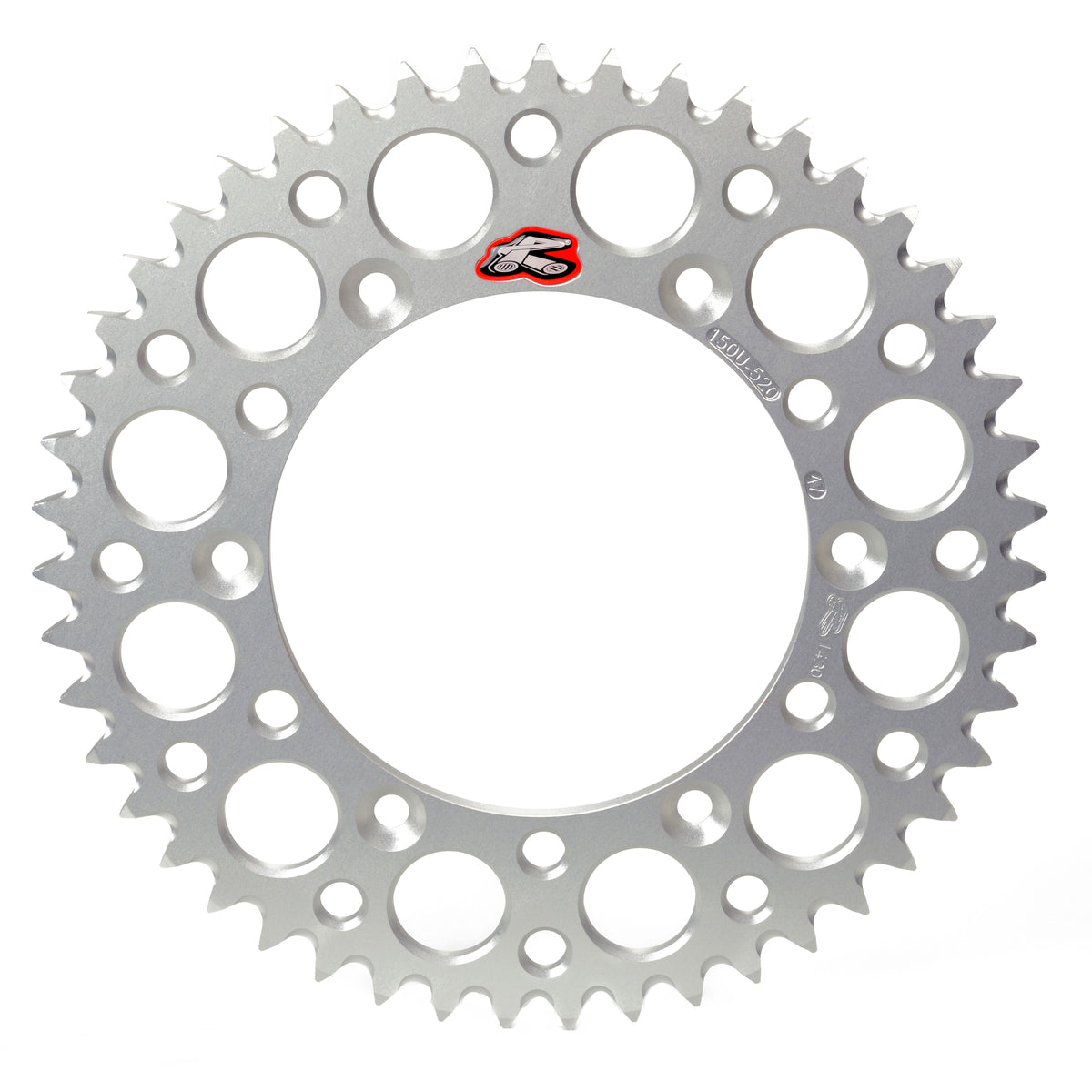 Renthal Bakdrev 420 55T Silver – Honda CR85R, CR80R