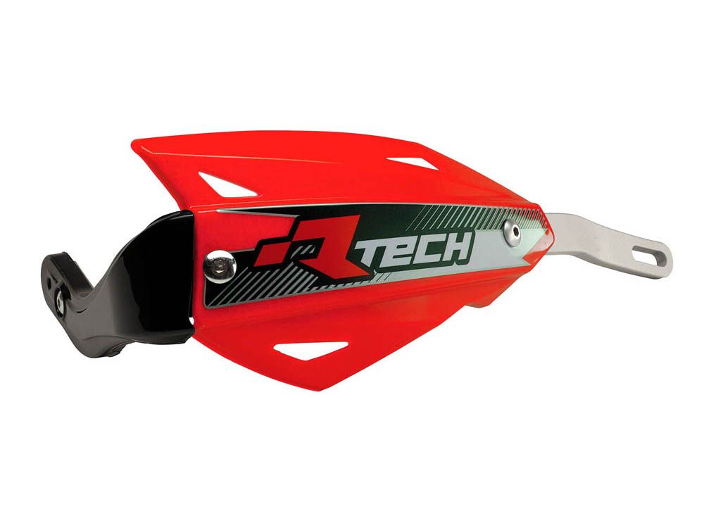 Rtech Handskydd Vertigo Motard exkl fäste Röd