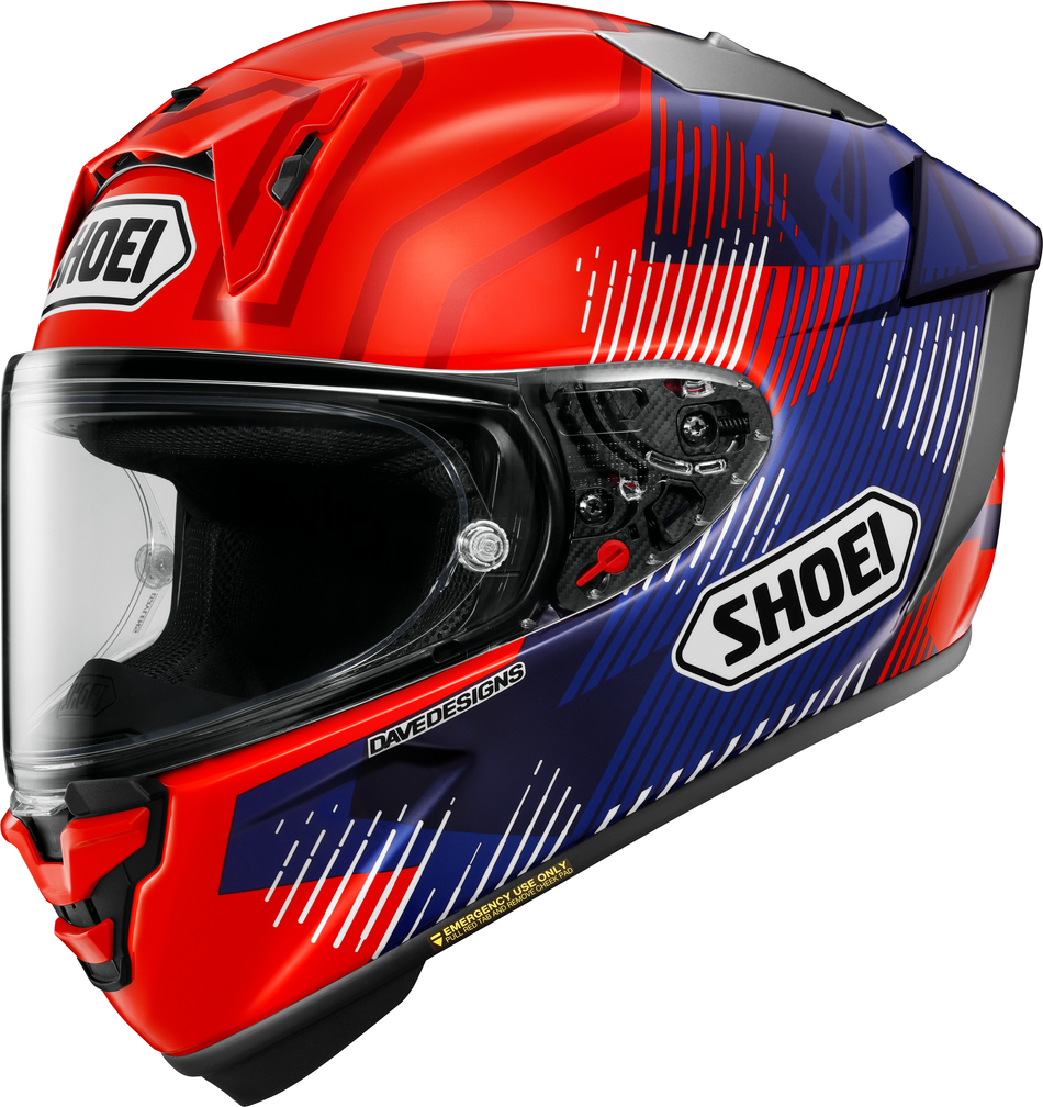 SHOEI X-SPR Pro MARQUEZ8 TC-1