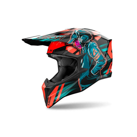 Airoh Wraaap Cyber Orange