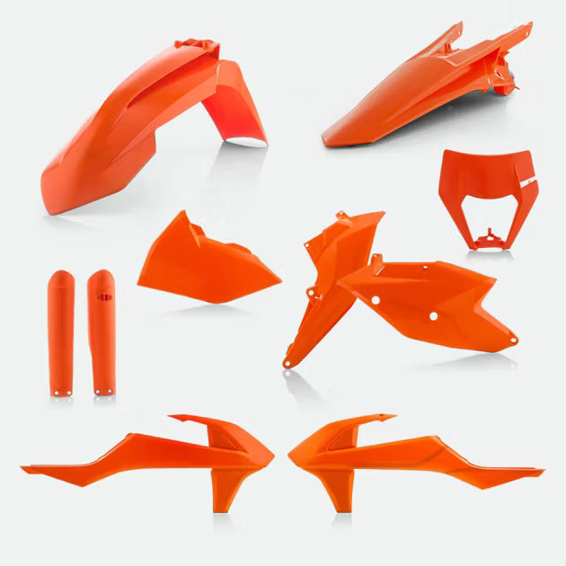 AC Plastic Full Kit EXC/EXC-F 17- orange Nsize