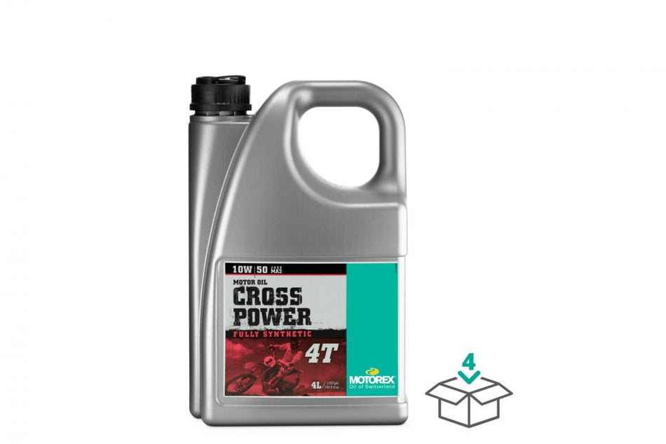 CROSS POWER 4T 10W/50 JASO MA 2 4 L